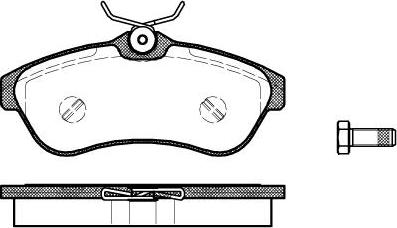 NEW BLOX NB23409N00 - Brake Pad Set, disc brake autospares.lv