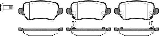 NEW BLOX NB23417V02 - Brake Pad Set, disc brake autospares.lv