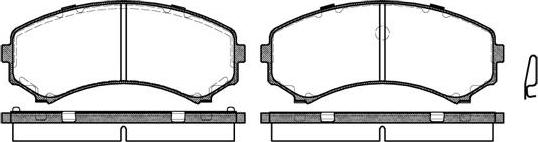 NEW BLOX NB23488N00 - Brake Pad Set, disc brake autospares.lv