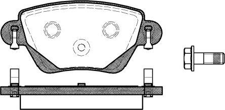 NEW BLOX NB23557N00 - Brake Pad Set, disc brake autospares.lv