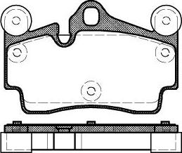 NEW BLOX NB23694A00 - Brake Pad Set, disc brake autospares.lv