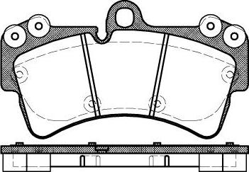 NEW BLOX NB23693N00 - Brake Pad Set, disc brake autospares.lv