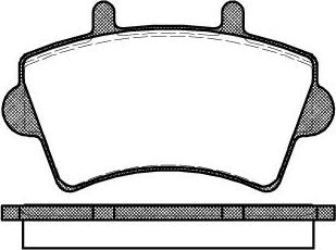 NEW BLOX NB23613N00 - Brake Pad Set, disc brake autospares.lv