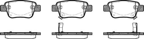 NEW BLOX NB23620V02 - Brake Pad Set, disc brake autospares.lv