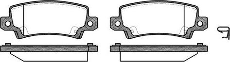 NEW BLOX NB23816V02 - Brake Pad Set, disc brake autospares.lv