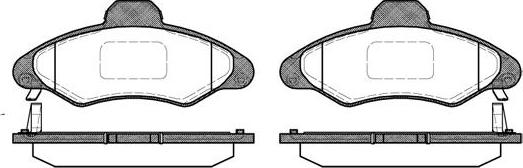 NEW BLOX NB23300V04 - Brake Pad Set, disc brake autospares.lv