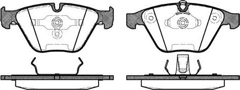 NEW BLOX NB23312A00 - Brake Pad Set, disc brake autospares.lv