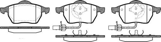 FTE 9001013 - Brake Pad Set, disc brake autospares.lv