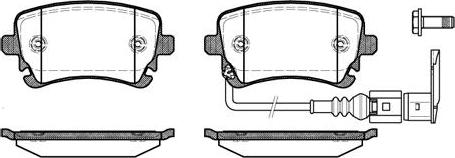 NEW BLOX NB23326V11 - Brake Pad Set, disc brake autospares.lv