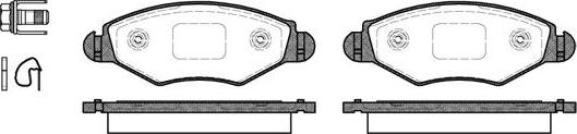 NEW BLOX NB23205S02 - Brake Pad Set, disc brake autospares.lv