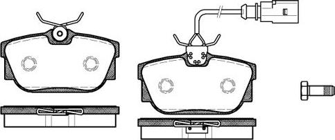 NEW BLOX NB23224V01 - Brake Pad Set, disc brake autospares.lv