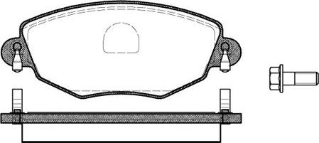 NEW BLOX NB23279N00 - Brake Pad Set, disc brake autospares.lv