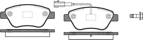 NEW BLOX NB23705S02 - Brake Pad Set, disc brake autospares.lv