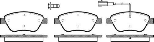 NEW BLOX NB23705V01 - Brake Pad Set, disc brake autospares.lv