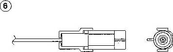 NGK 94087 - Lambda Sensor autospares.lv