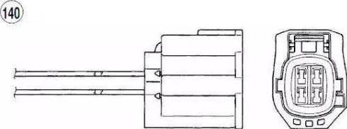 NGK 94192 - Lambda Sensor autospares.lv