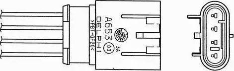 NGK 95607 - Lambda Sensor autospares.lv