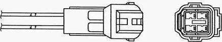 NGK 95019 - Lambda Sensor autospares.lv