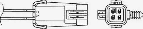 NGK 1862 - Lambda Sensor autospares.lv