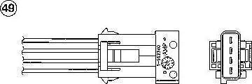 NGK 1896 - Lambda Sensor autospares.lv