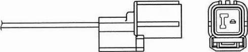 NGK 90709 - Lambda Sensor autospares.lv