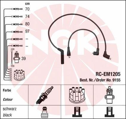 NGK 9155 - Ignition Cable Kit autospares.lv