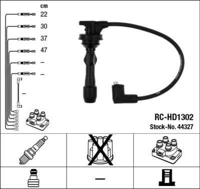 NGK 44327 - Ignition Cable Kit autospares.lv