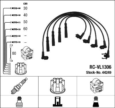 NGK 44249 - Ignition Cable Kit autospares.lv