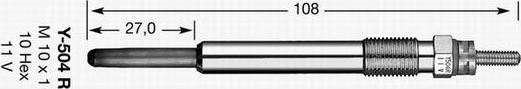 NGK 4359 - Glow Plug autospares.lv