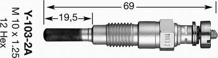 NGK 5028 - Glow Plug autospares.lv