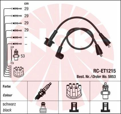 NGK 5853 - Ignition Cable Kit autospares.lv