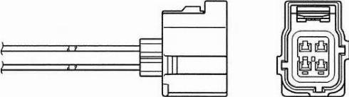 NGK 6400 - Lambda Sensor autospares.lv