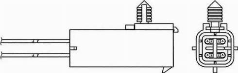 NGK 97479 - Lambda Sensor autospares.lv