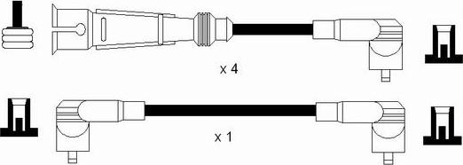 NGK 44311 - Ignition Cable Kit autospares.lv