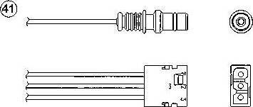 NGK 0263 - Lambda Sensor autospares.lv