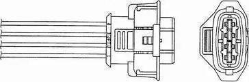NGK 1863 - Lambda Sensor autospares.lv