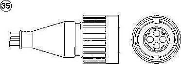 NGK 0252 - Lambda Sensor autospares.lv