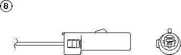 NGK 0175 - Lambda Sensor autospares.lv