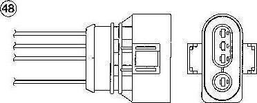 NGK 1400 - Lambda Sensor autospares.lv