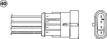 NGK 1796 - Lambda Sensor autospares.lv