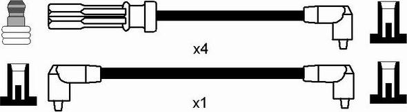 NGK 8469 - Ignition Cable Kit autospares.lv