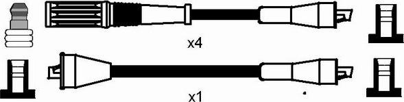 NGK 8529 - Ignition Cable Kit autospares.lv