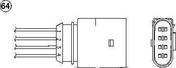 NGK 1883 - Lambda Sensor autospares.lv