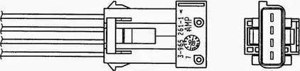 NGK 1816 - Lambda Sensor autospares.lv