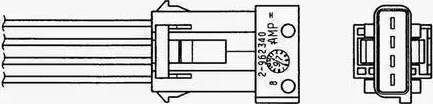 NGK 1891 - Lambda Sensor autospares.lv