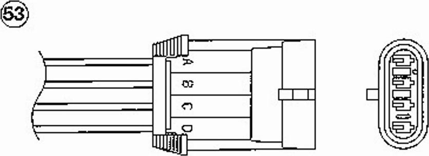 NGK OTA7N-5A2 - Lambda Sensor autospares.lv