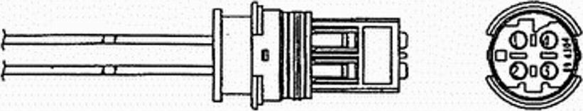NGK OZA457-EE12 - Lambda Sensor autospares.lv