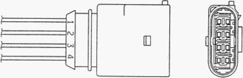 NGK OZA659-EE64 - Lambda Sensor autospares.lv