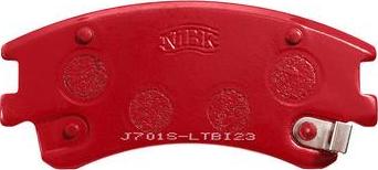 NiBK PN5526S - High Performance Brake Pad Set autospares.lv