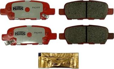 NiBK PN2466S - High Performance Brake Pad Set autospares.lv